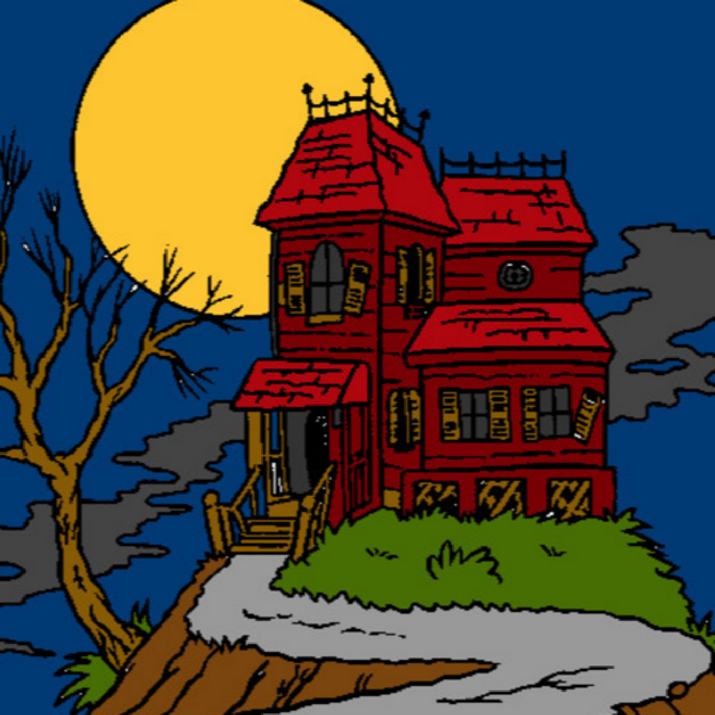 "La casa encantada", relato breve de autor anónimo.