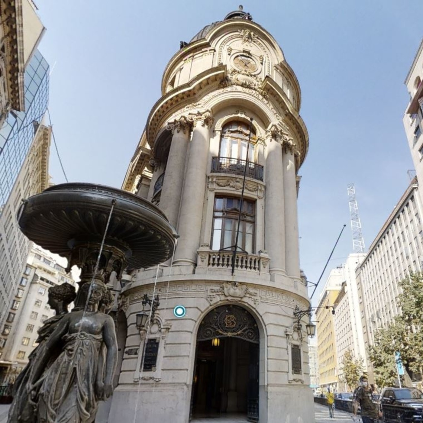 edificio Bolsa de Santiago