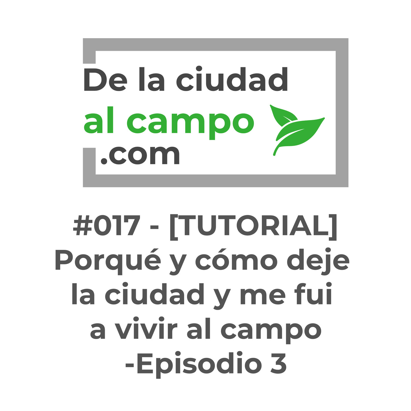 De la ciudad al campo