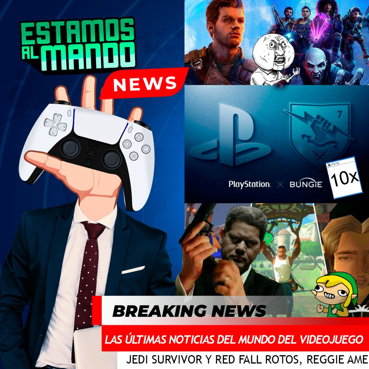 EAM 5-38 Noticias, Reggie te matará si pirateas Zelda, Sony promete calidad, todo sale roto