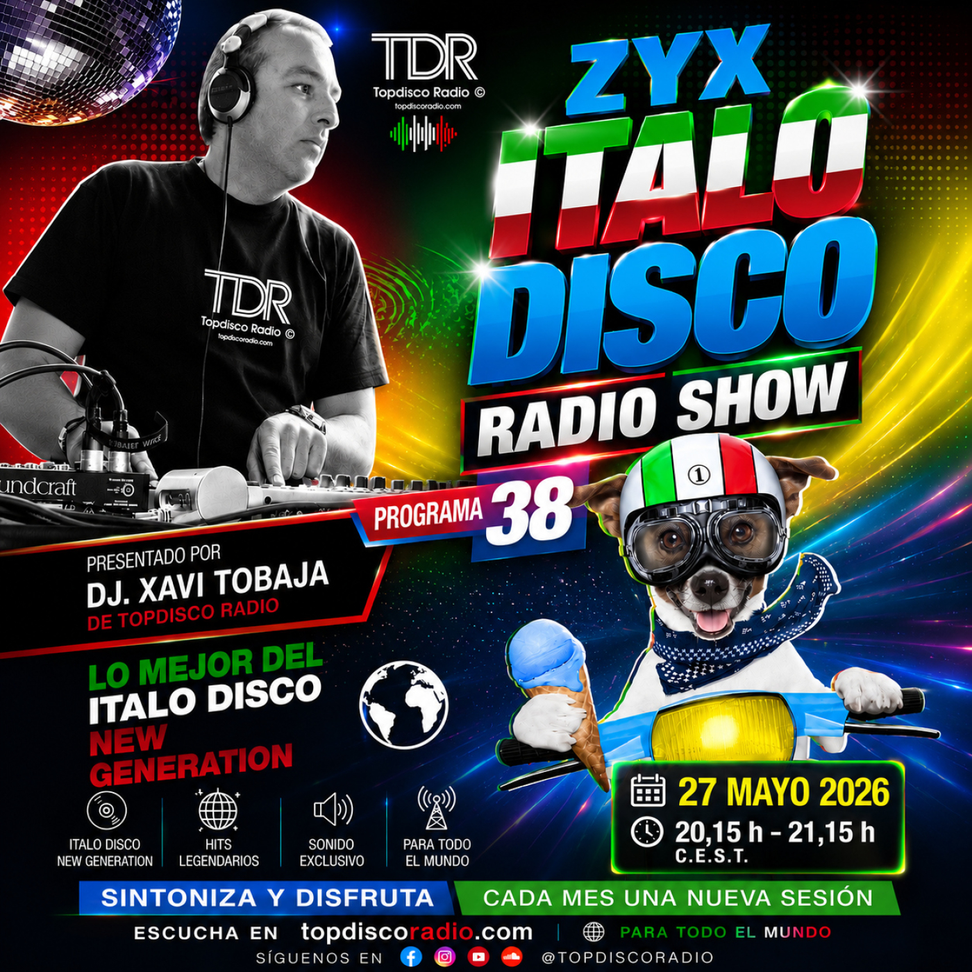 Music Play Programa 312 ZYX Italo Disco Radio Show 38 episode artwork