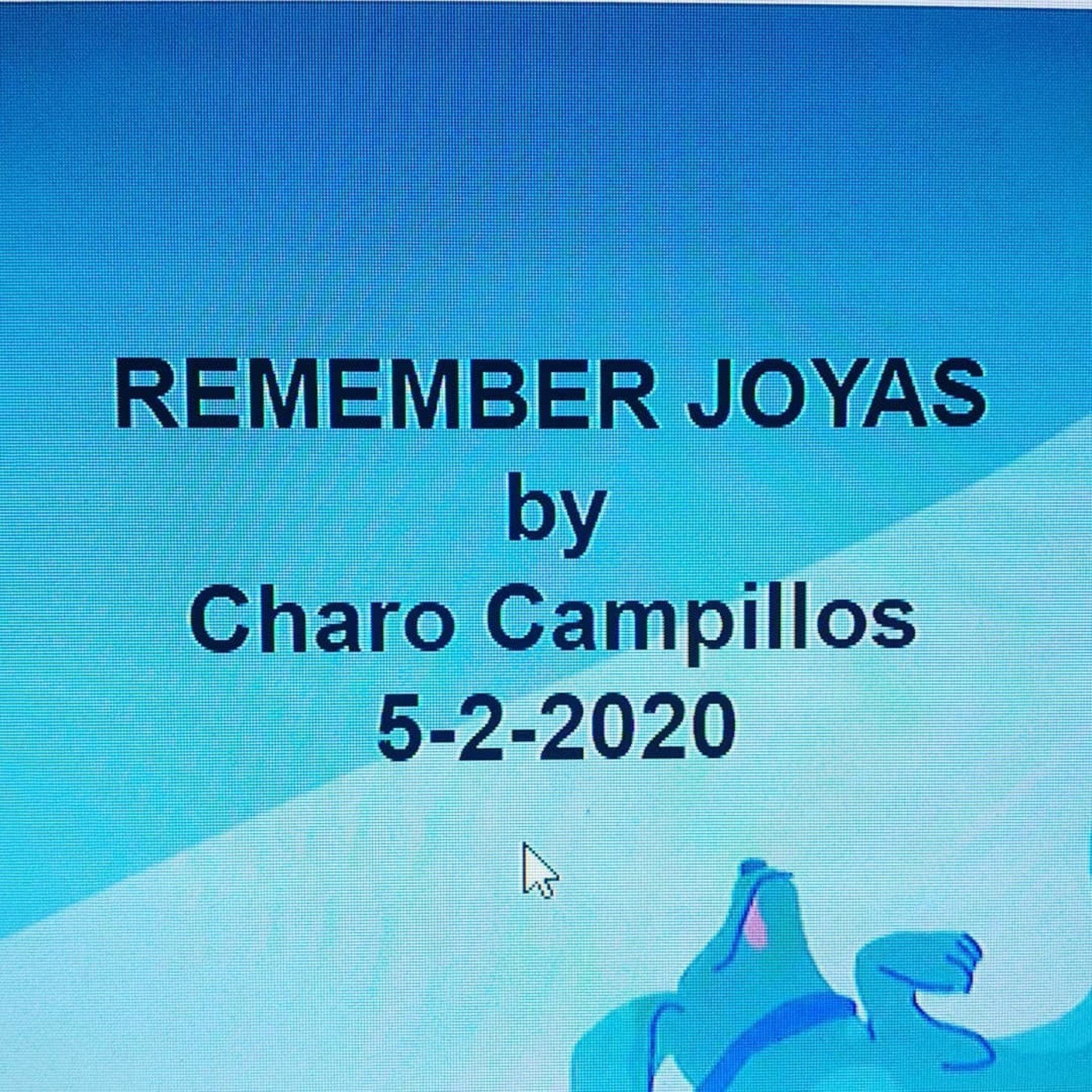 REMEMBER JOYAS by Charo Campillos