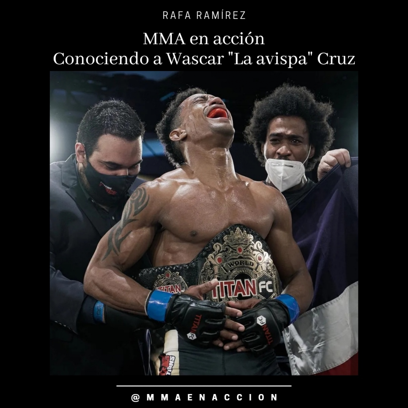 MMA Entrevistas - Wascar "La avispa" Cruz - DEBES soñar en grande! episode artwork
