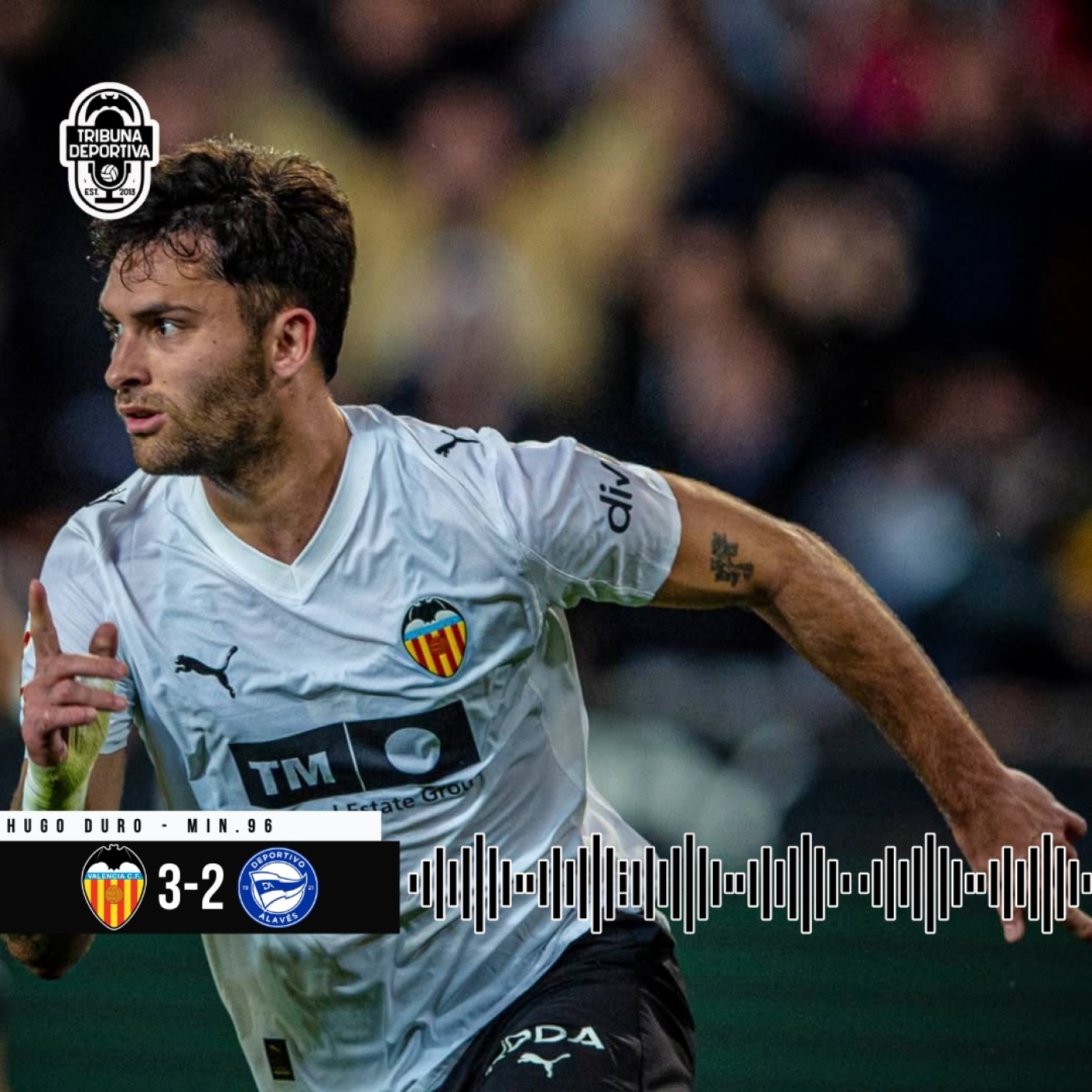 GOL | Valencia CF 3 - 2 Deportivo Alavés J27