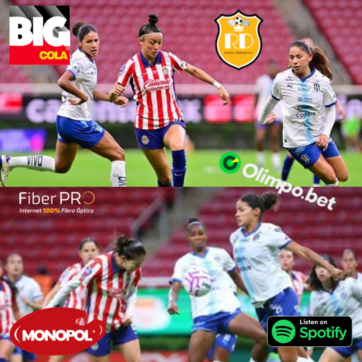 Fútbol Mexicano Femenino 2026 - Chivas de Guadalajara vs Rayadas episode artwork
