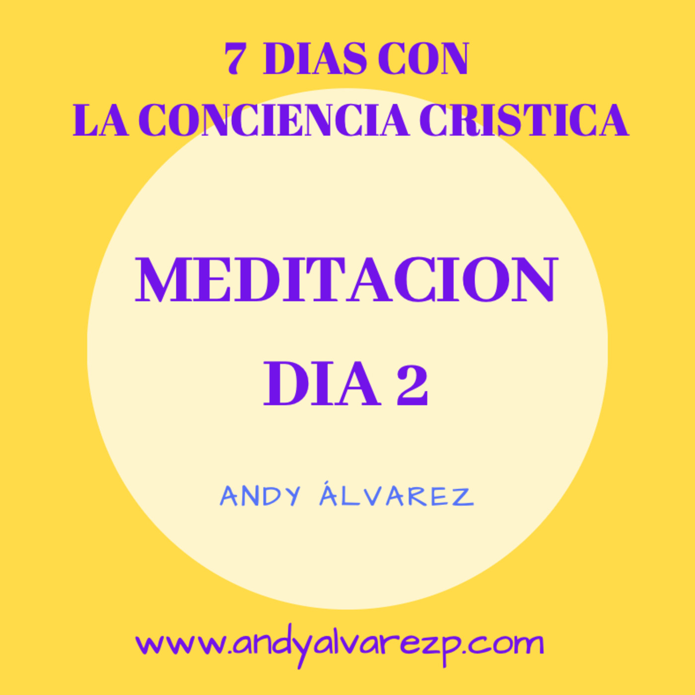 7 días con la Conciencia Cristica