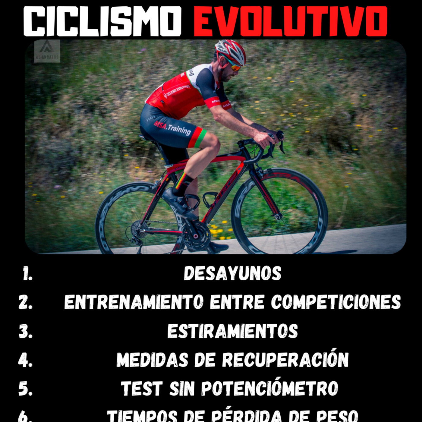 116. Desayunos, estiramientos, y entrenamiento entre competiciones.