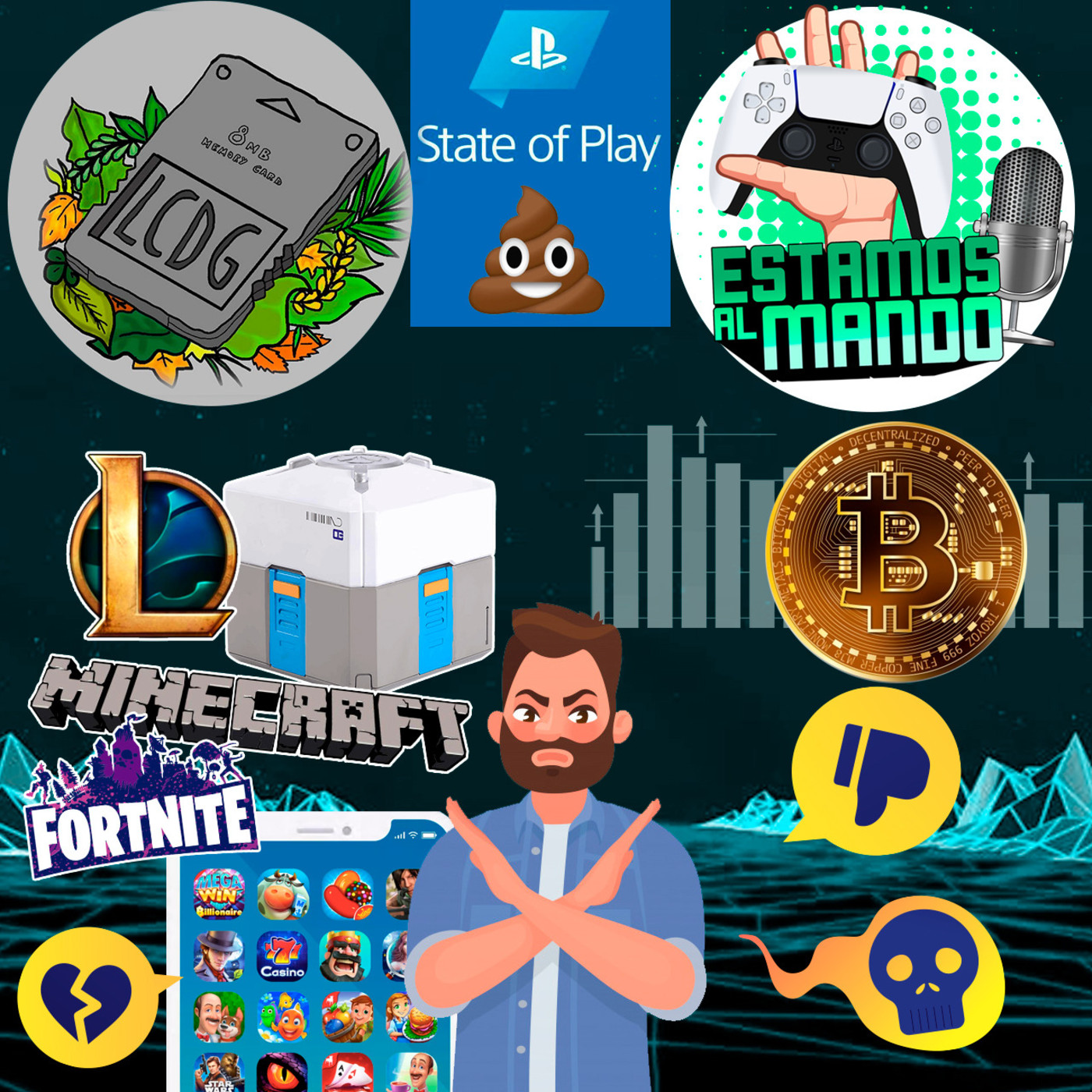 EAM 3-21 Juegos que sufren bullying con "La caverna del gamer", State of Play mal, minado de bitcoins