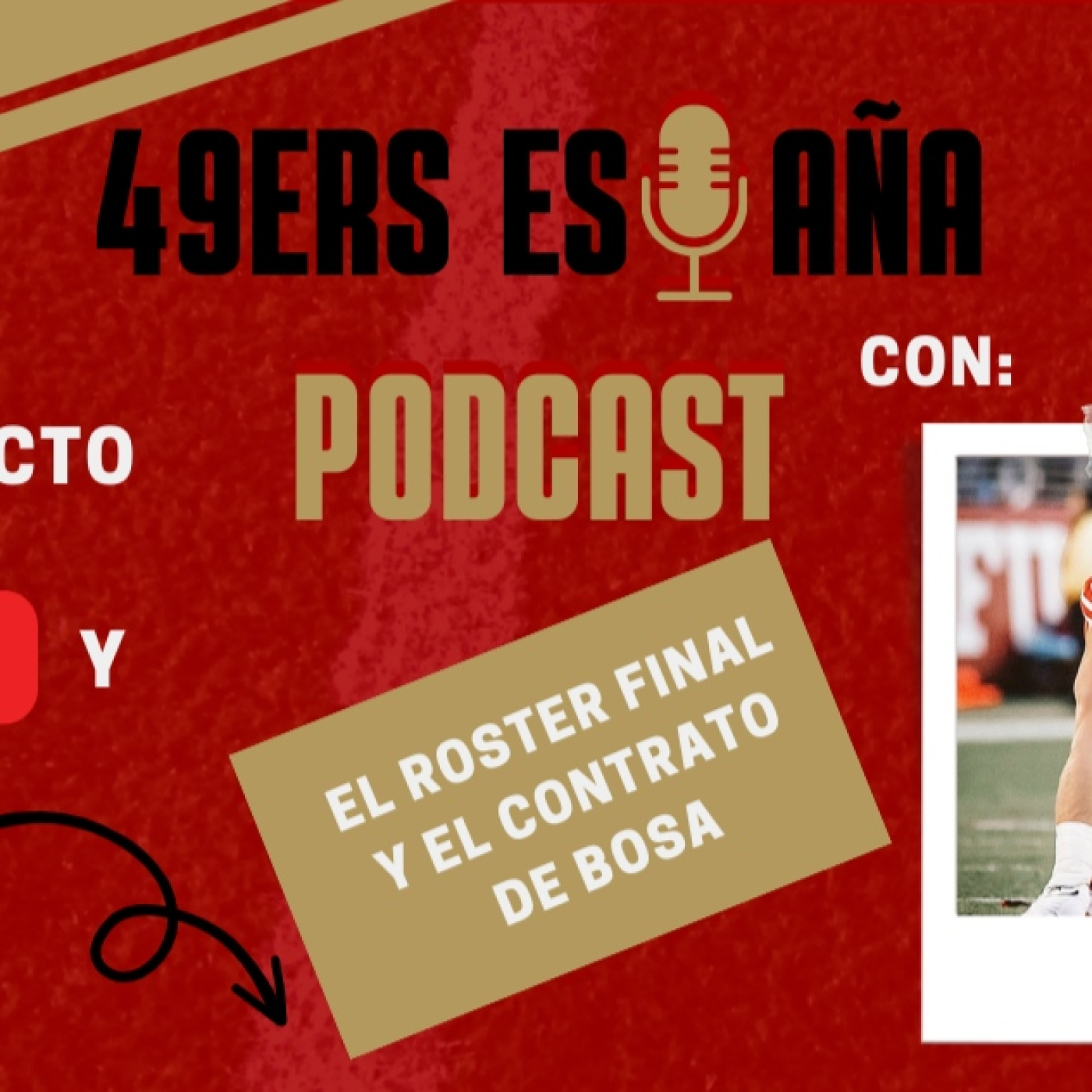 49ers ESPAÑA Podcast: T2 E16: El Roster final y el contrato de Bosa episode artwork