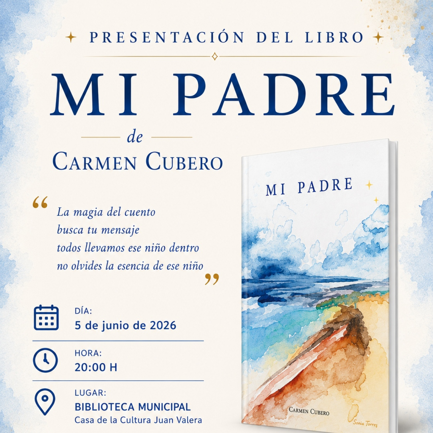 Carmen Cubero presenta el libro "Mi padre" episode artwork