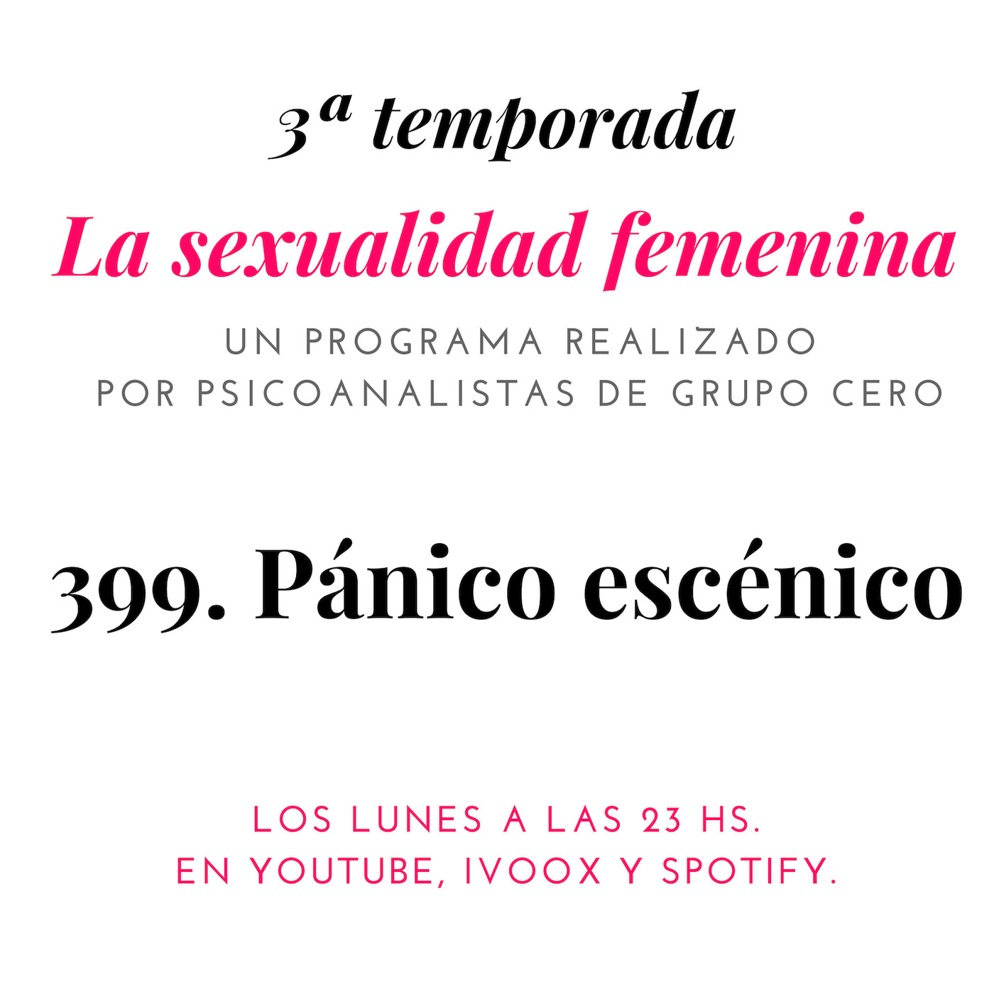 La sexualidad femenina radio.