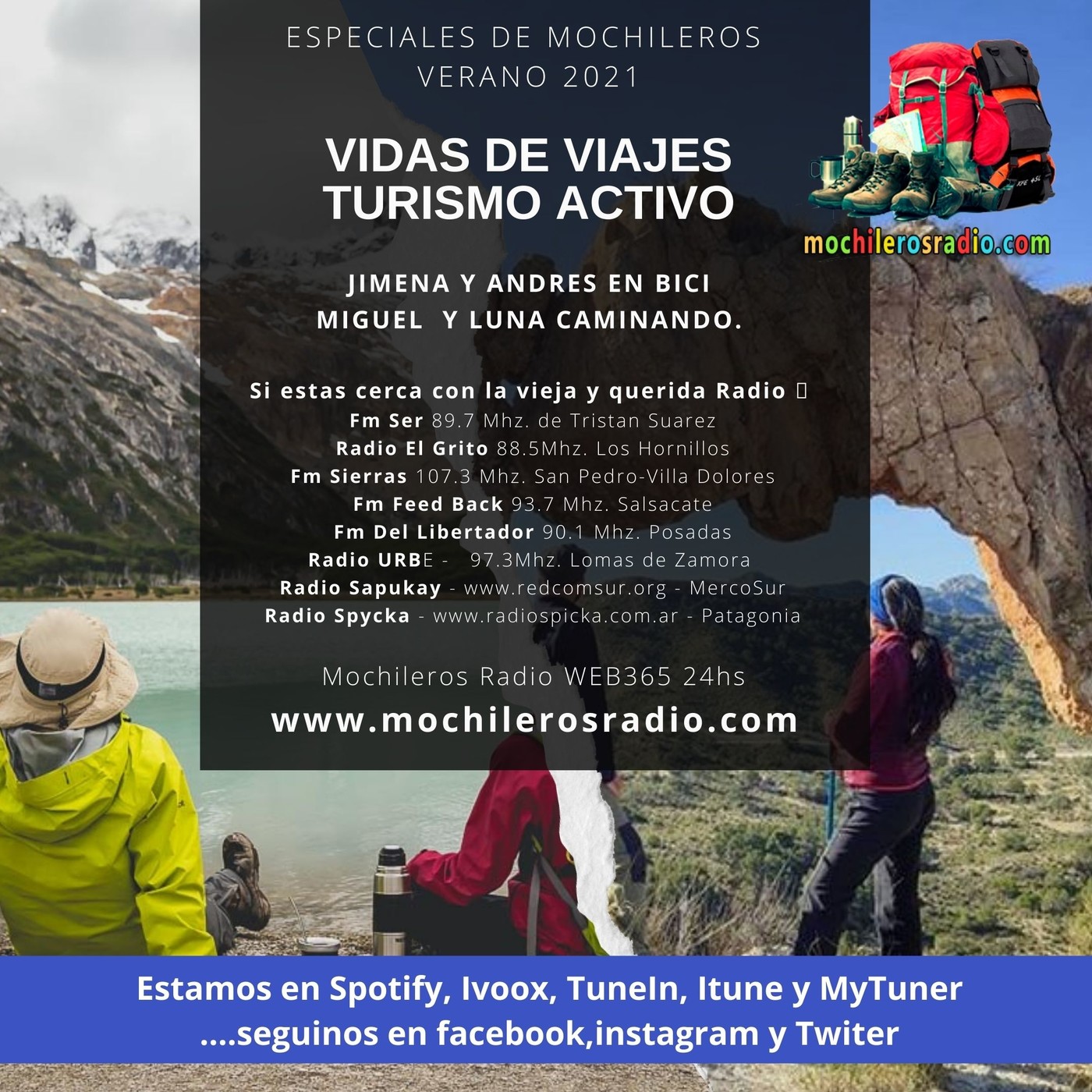 Mochileros 241 - Especial Vidas de Viajes y Tursimo Activo episode artwork