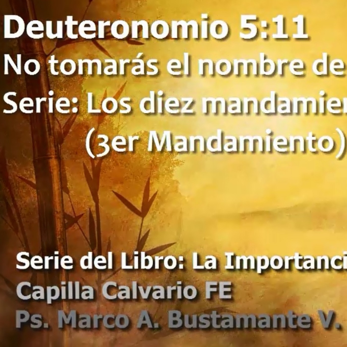 Deuteronomio - La importancia de la obediencia