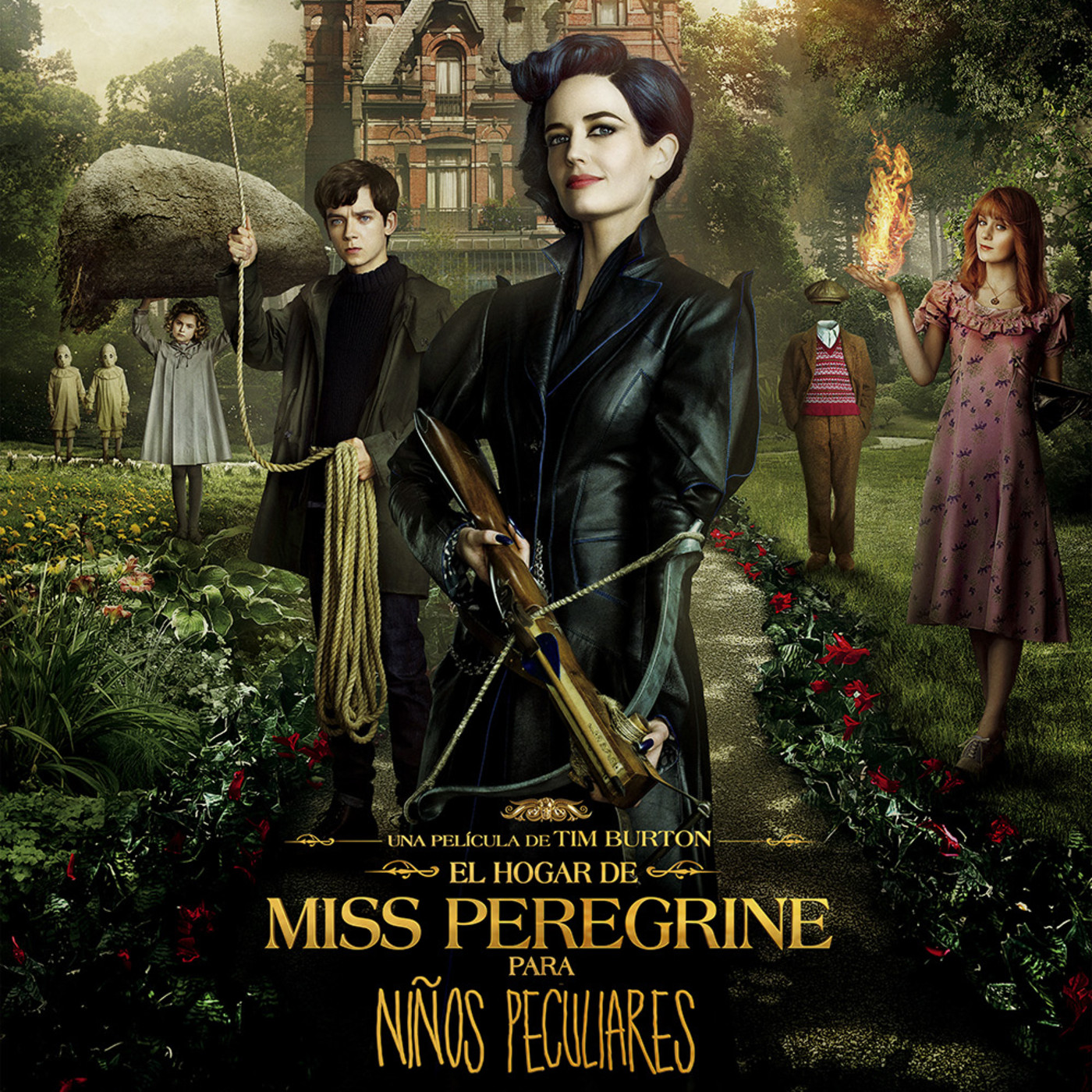 El Hogar de Miss Peregrine Para Niños Peculiares #peliculas #audesc #podcas...