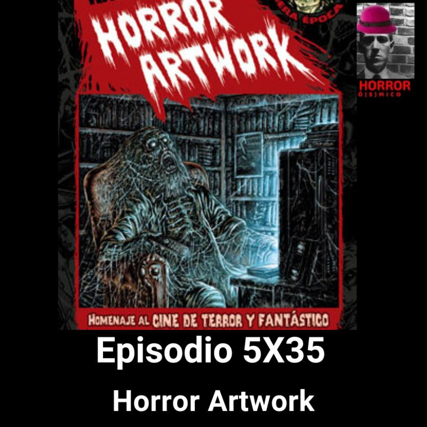 EHC 5X35. Horror Artwork. Un homenaje al cine de terror clásico de serie b – Acceso anticipado