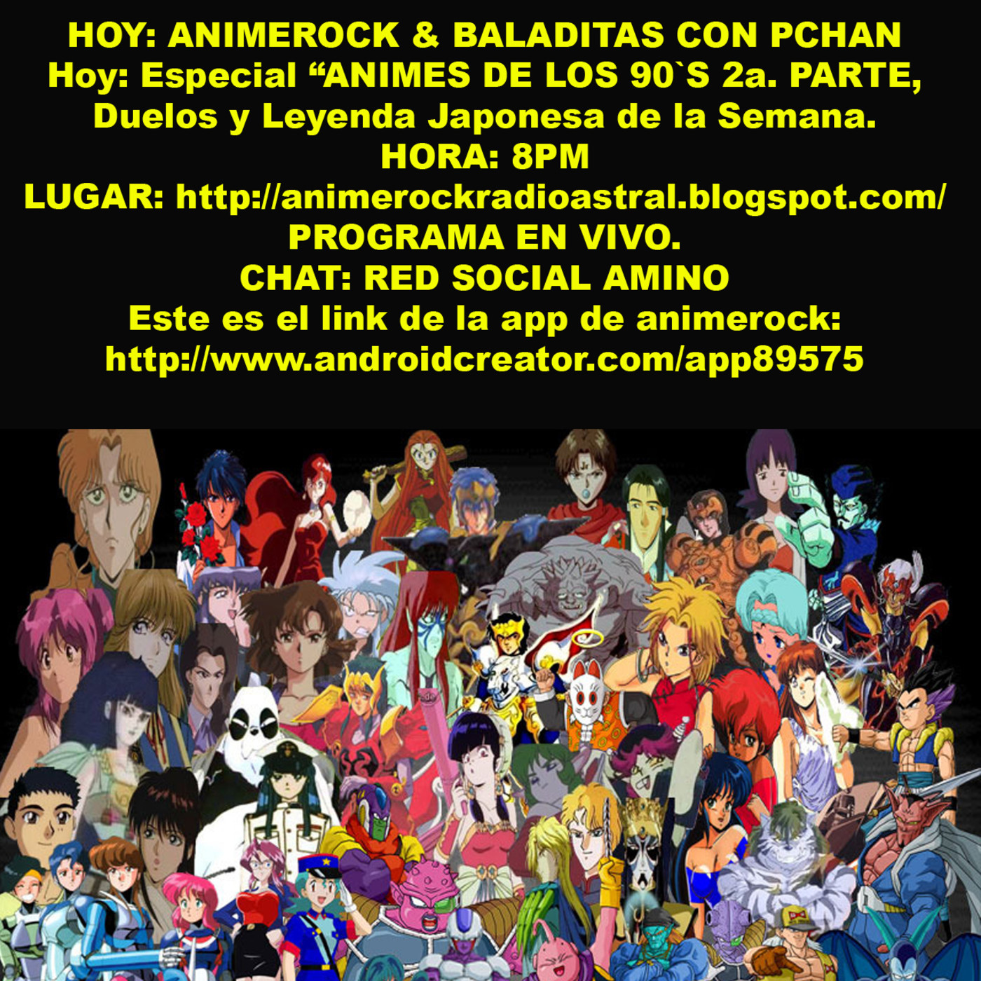 Animerock & Baladitas con Pchan 30 de octubre del 2017 episode artwork