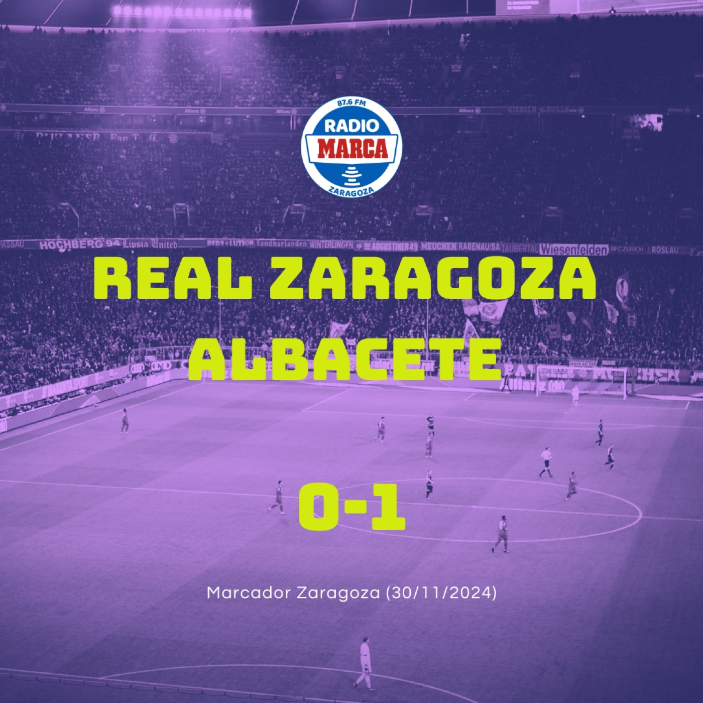 30-11-2024 - Marcador Zaragoza Post Partido episode artwork