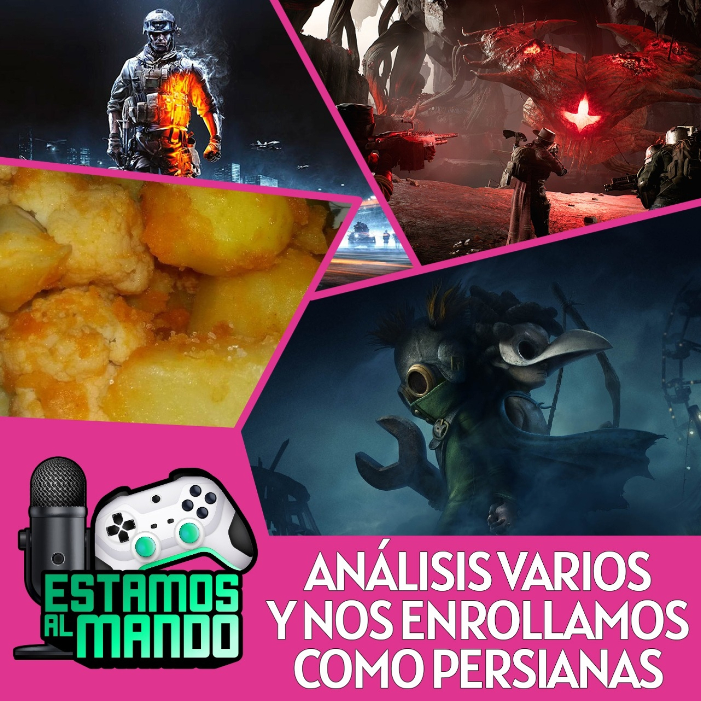 EAM 8-19 -Patatas y coliflor- Lo mejor y lo peor de los videojuegos, Battlefield 6, Little Nightmares 3 episode artwork