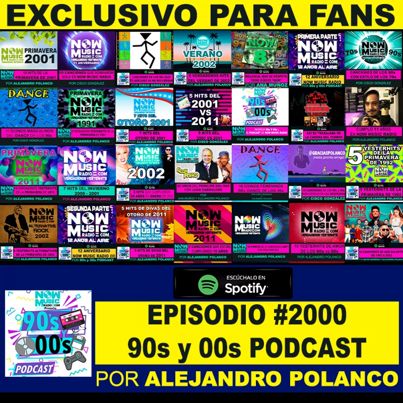 EPISODIO #2000 de 90s y 00s Podcast