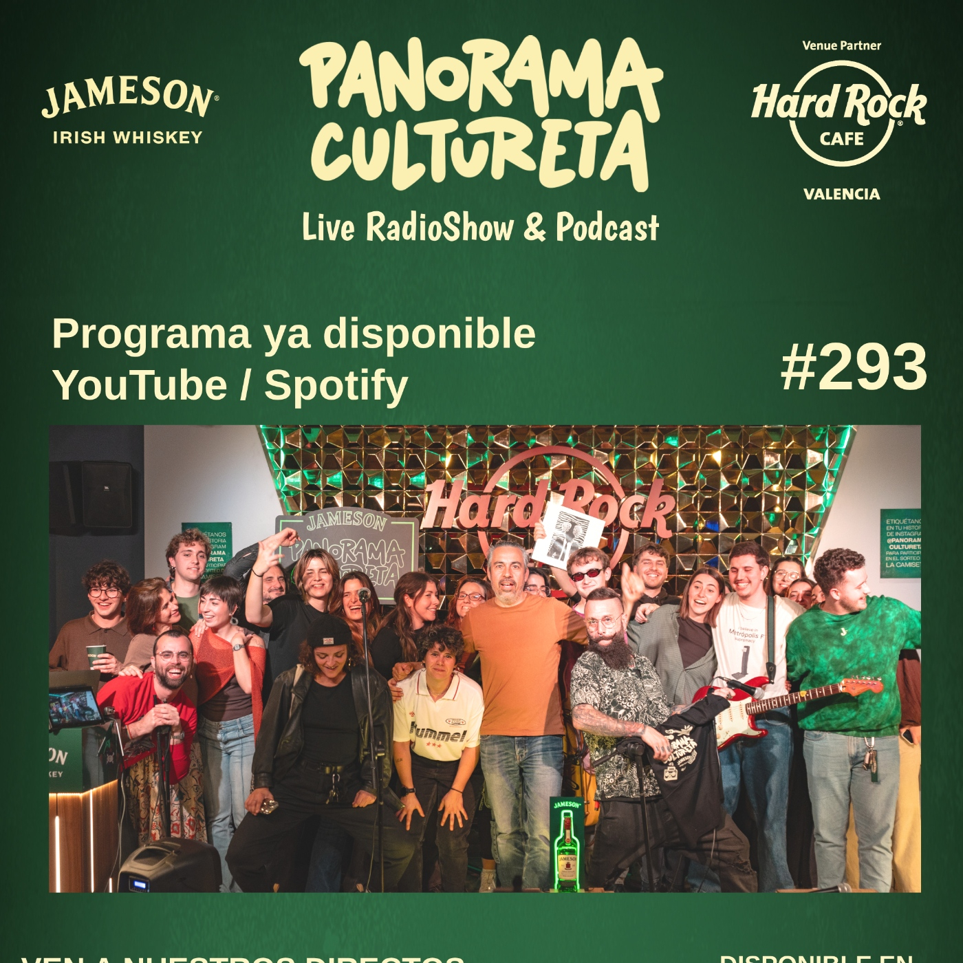 293º Panorama Cultureta, Malditas Gaviotas, Amigas Adiós, Inhóspito episode artwork