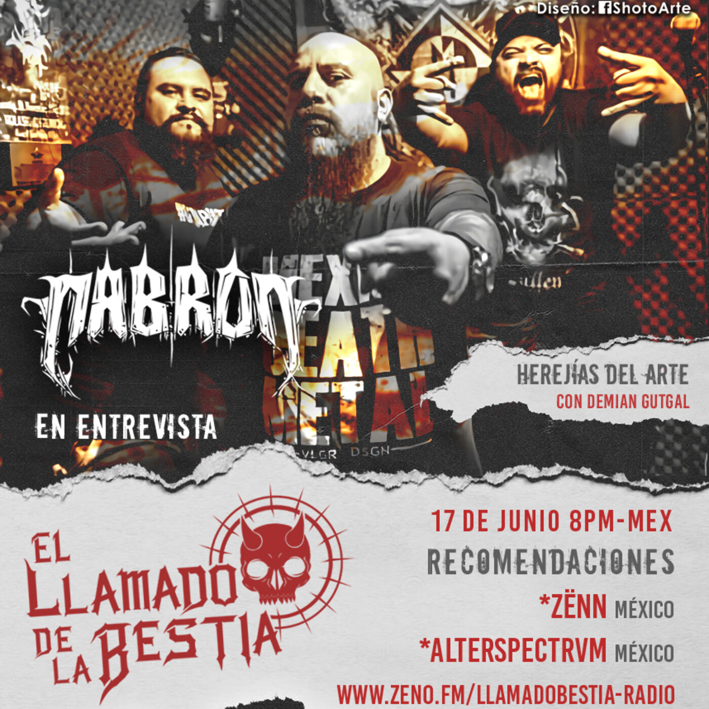 Cabron en entrevista - El Llamado de la Bestia 17/06/2021 episode artwork