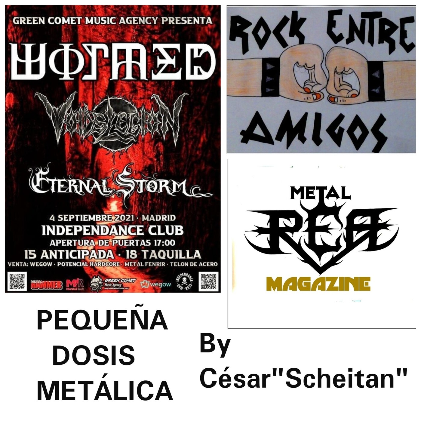 P-REA Pequeña Dosis Metálica (Crónica Wormed, Void´s Legion y Eternal storm) episode artwork