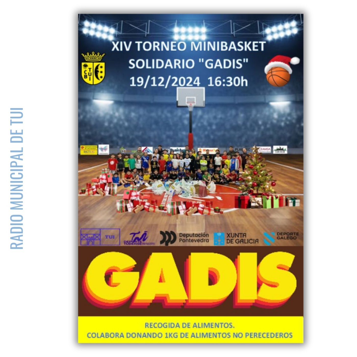 Ent. Javier Niño, coordinador deportivo do CB Tui - Torneo solidario de baloncesto episode artwork