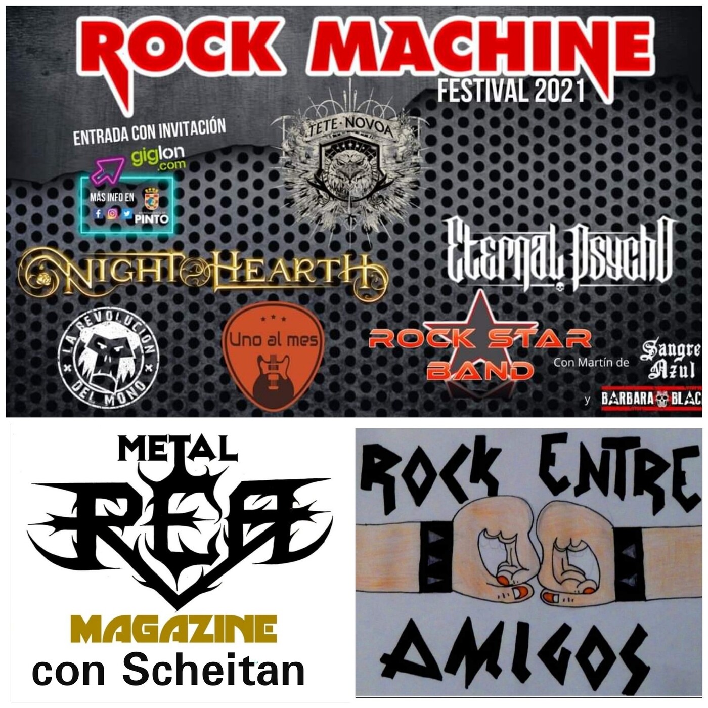 P-REA Pequeña Dosis Metálica (Crónica Rock Machine: Tete Novoa, Eternal Psycho...) episode artwork