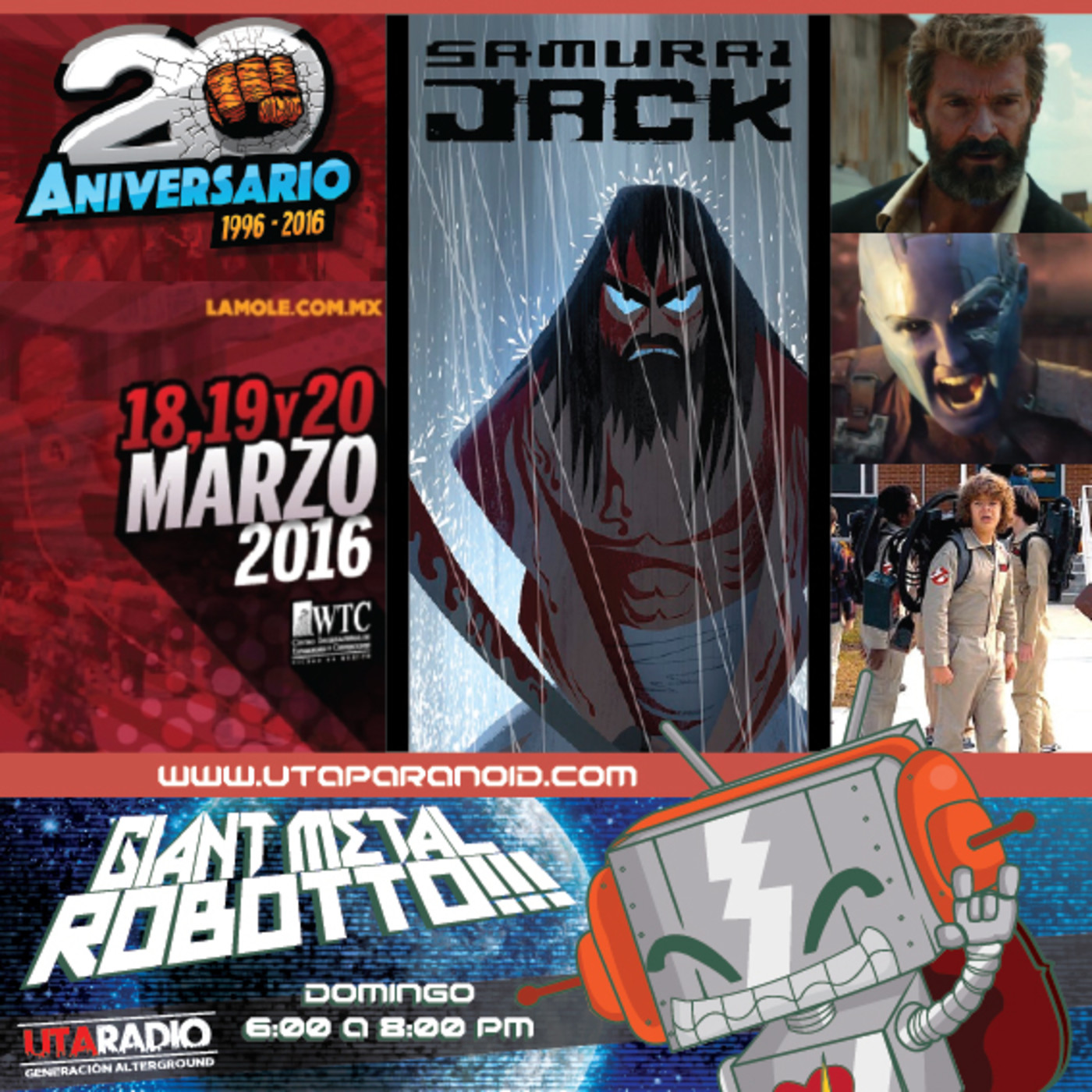 33 - La Mole, Samurai Jack, Los Trailers del Super Bowl. episode artwork