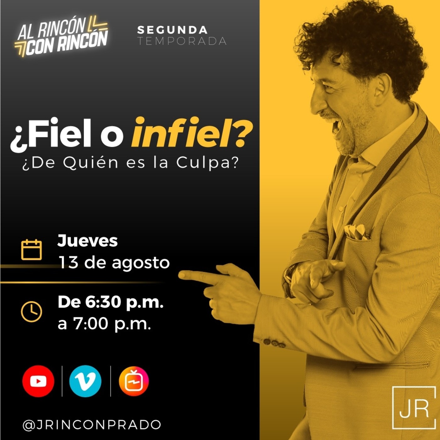 Al Rincón con Rincón