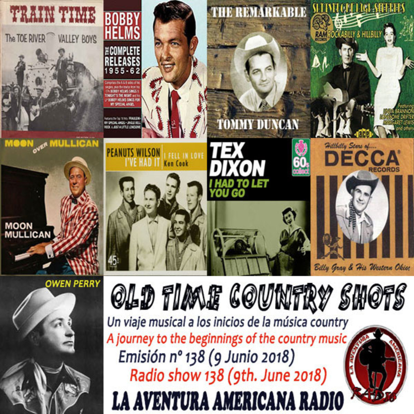 138- Old Time Country Shots (9 Junio 2018)