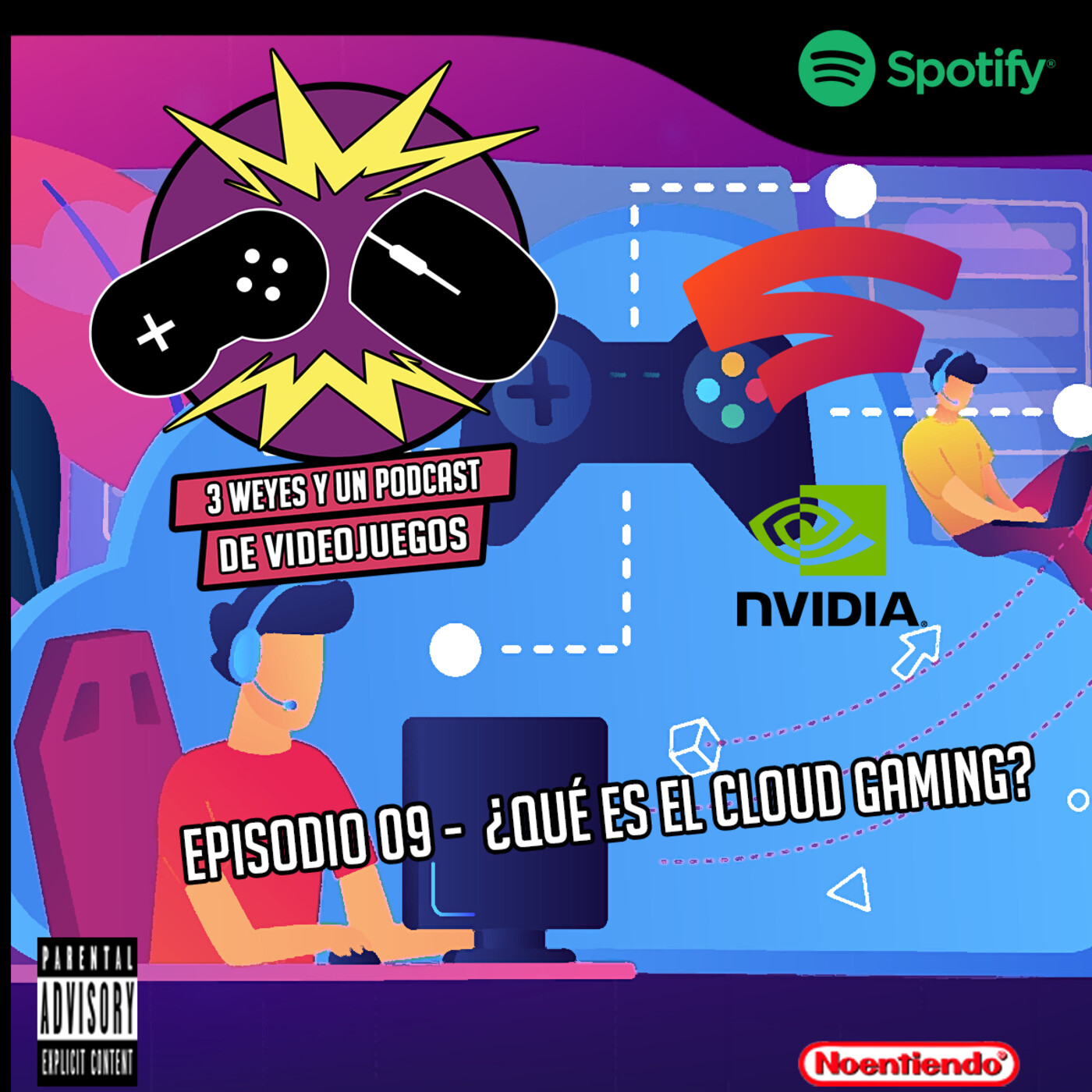 3 weyes y un podcast de videojuegos