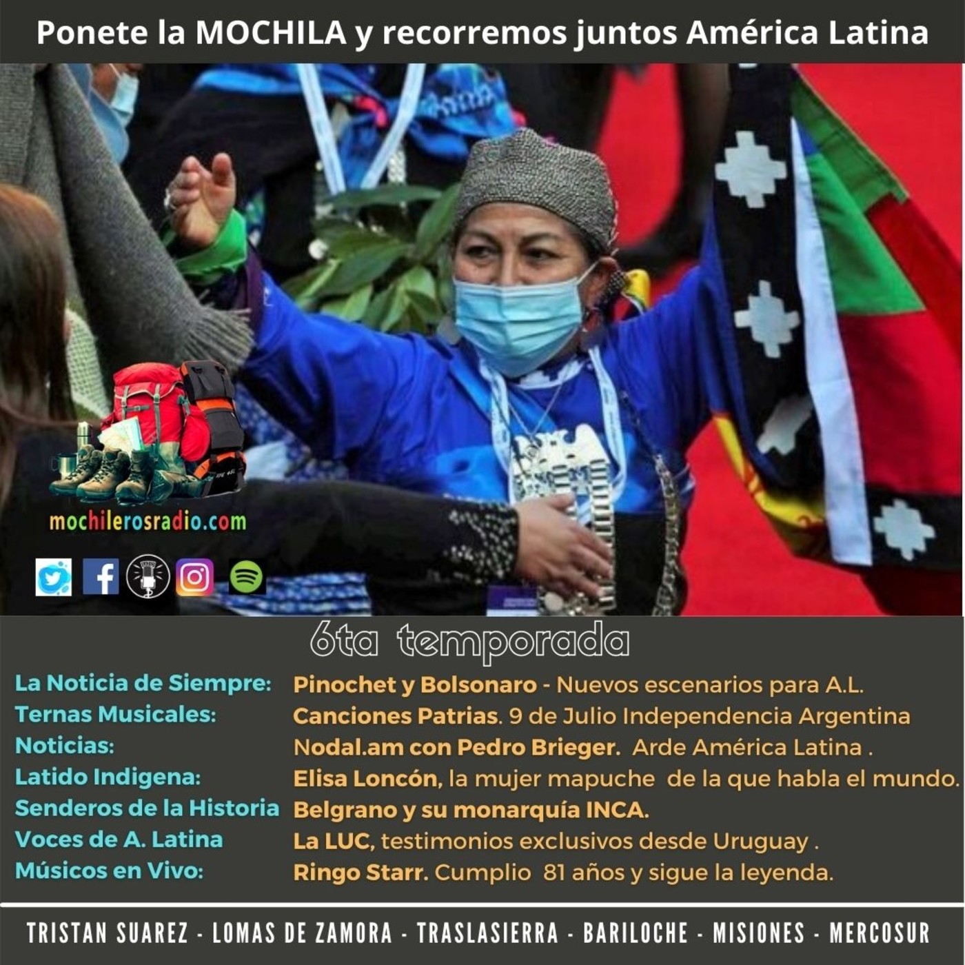 Mochileros 259 - 9 de Julio 2021 episode artwork