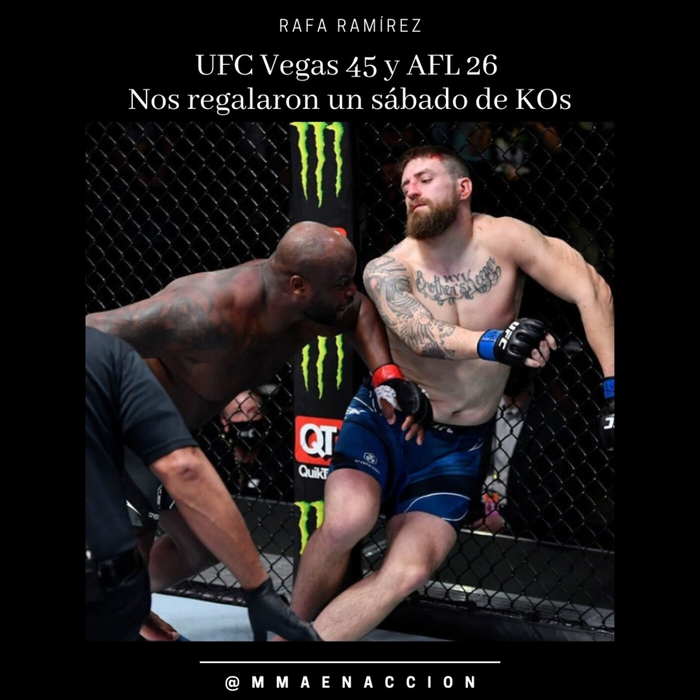 UFC Vegas 45 y AFL 26 nos regalaron un sábado de KOs episode artwork
