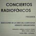 Concierto radiofónico (presentación de 3 discos)
