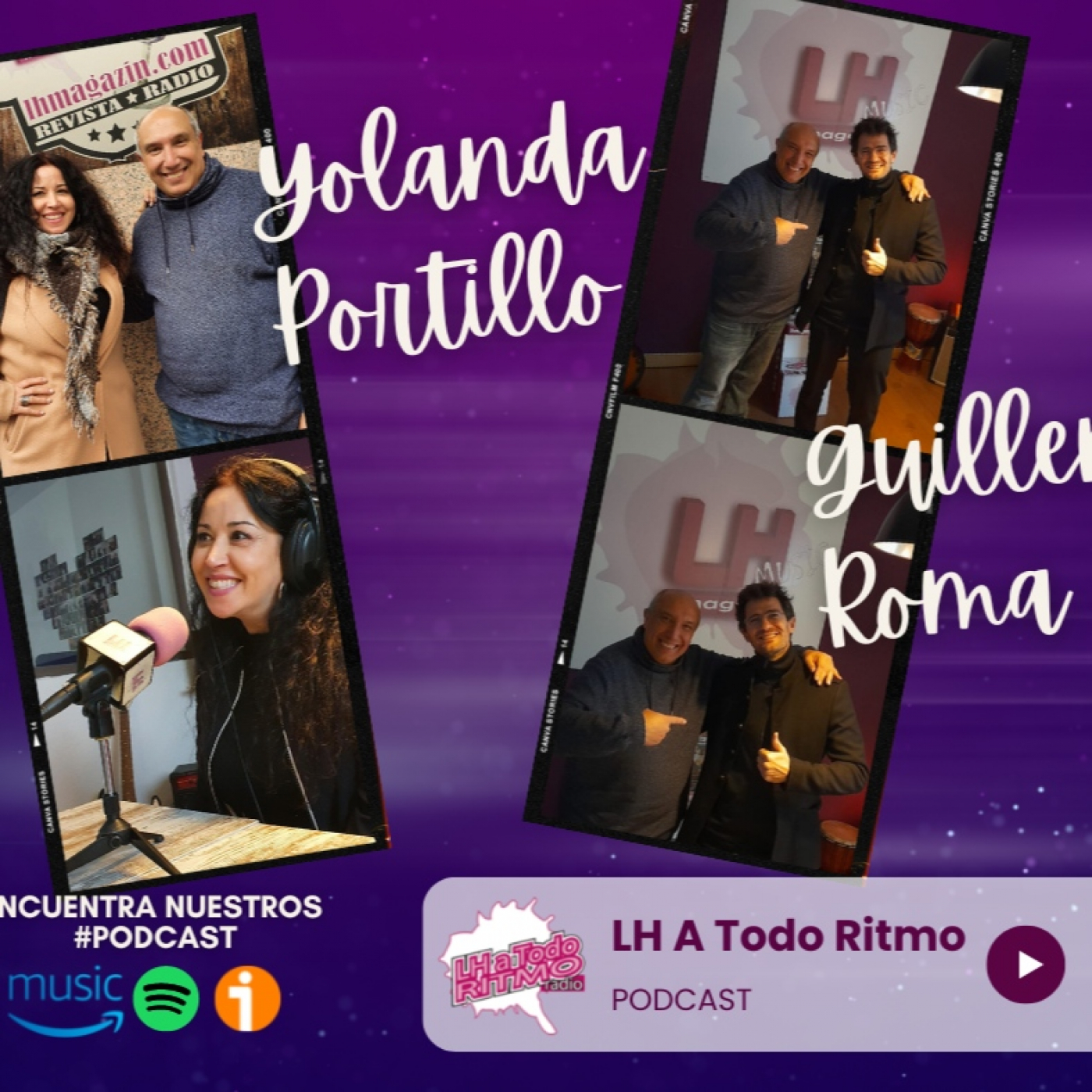 LH A Todo Ritmo - Nos visitan Yolanda Portillo y Guillem Roma episode artwork