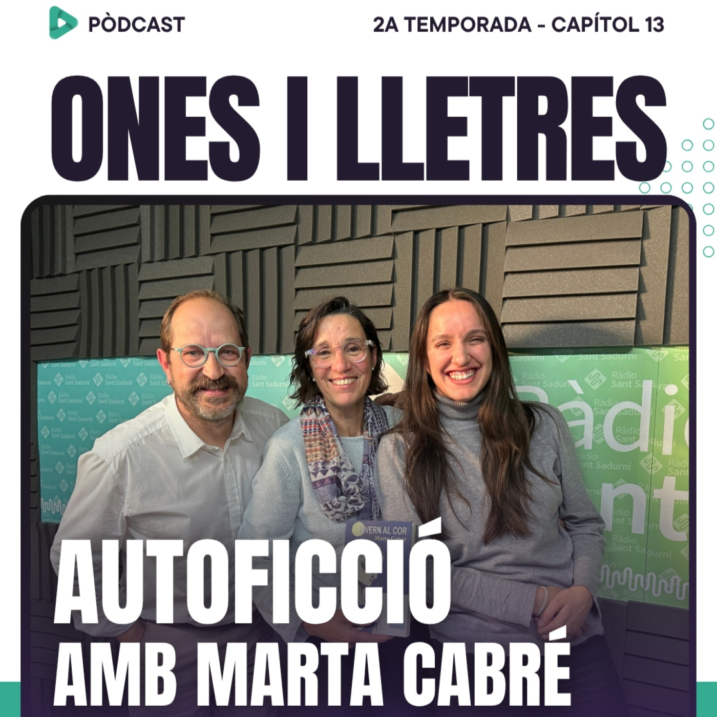 Ones i lletres. Capítol 13. Autoficció amb Marta Cabré episode artwork