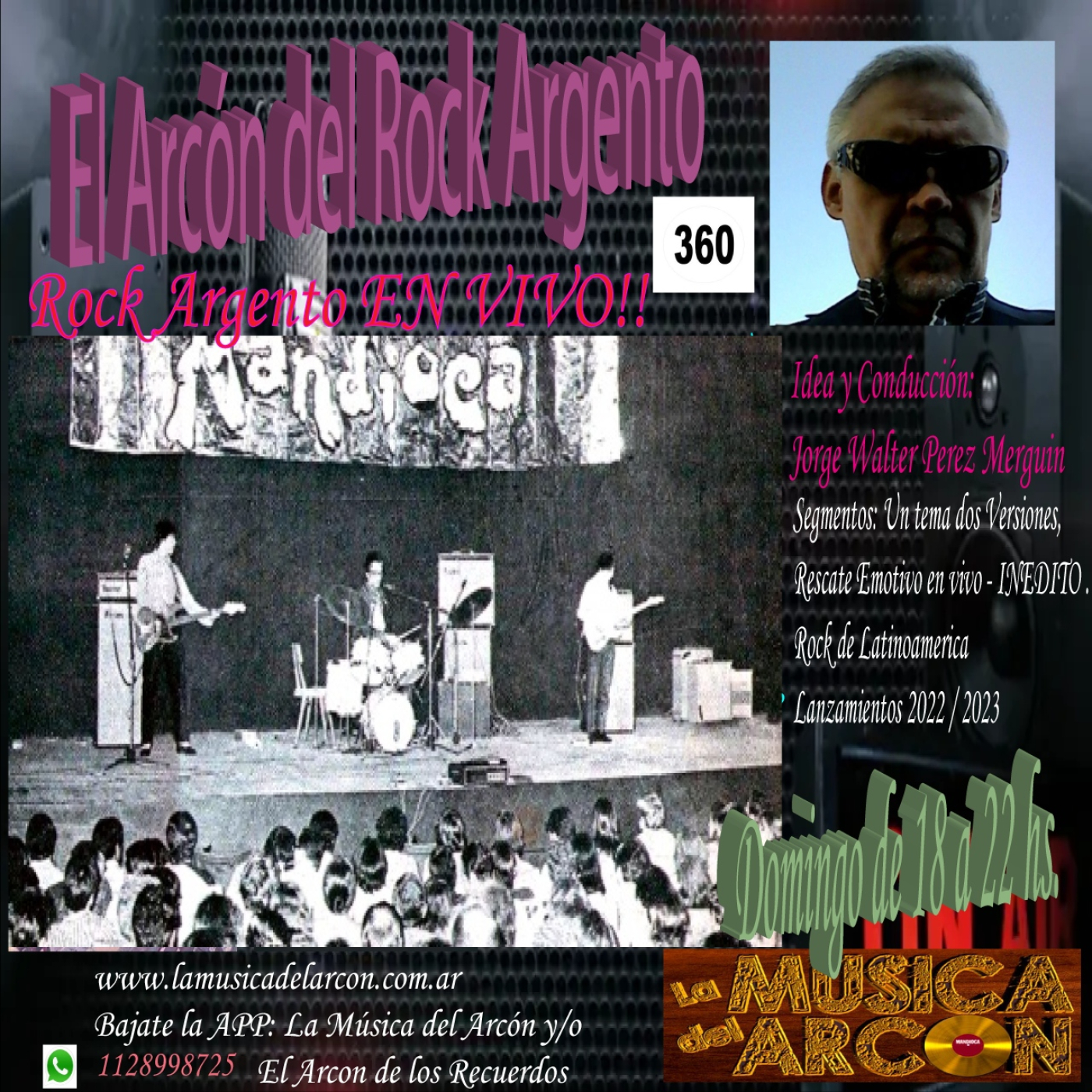 El Arcon del Rock Argento - Emision nº 360 - Rock Argento en vivo episode artwork