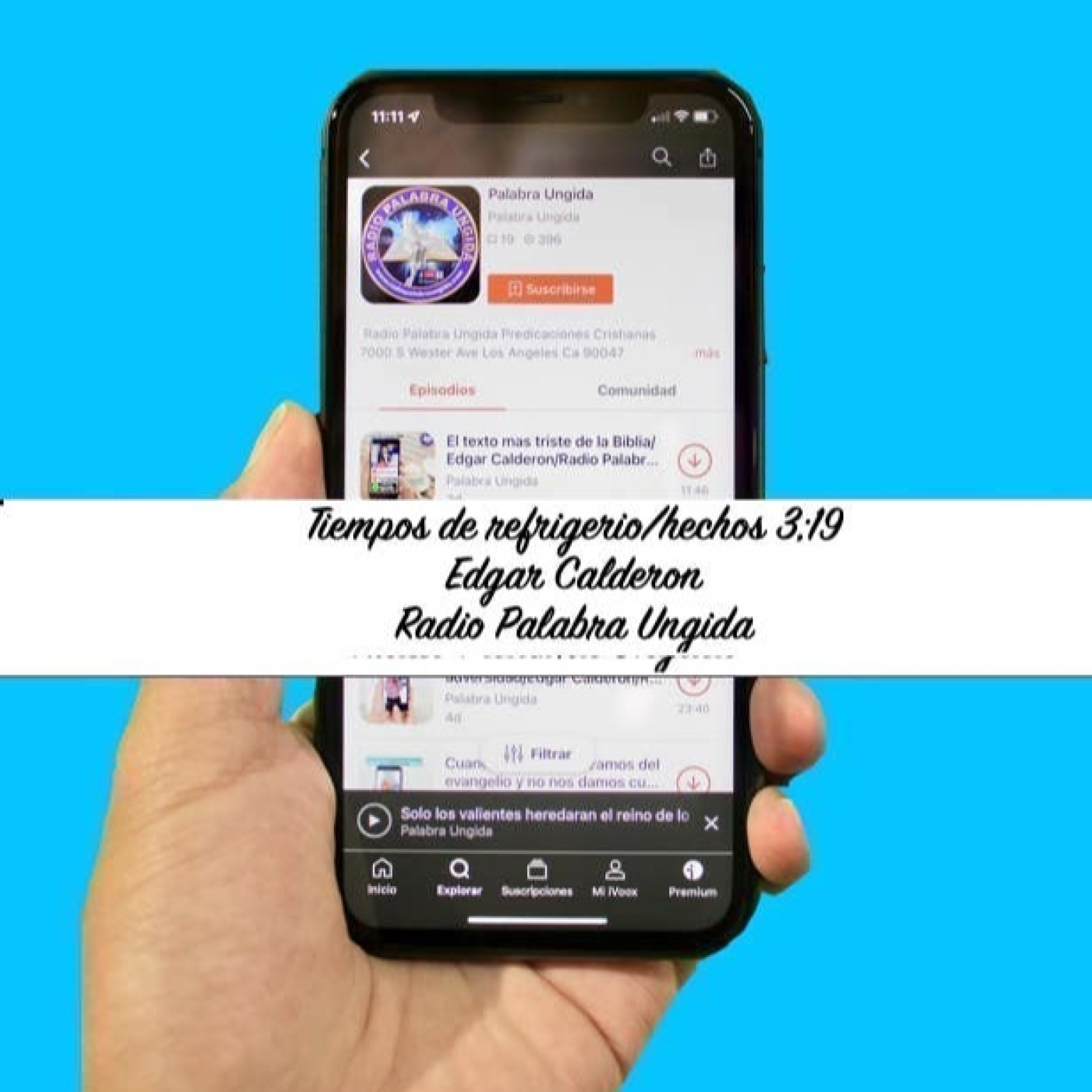 Tiempos de refrigerio/hechos 3;19/Edgar Calderon/RadioPalabra Ungida episode artwork