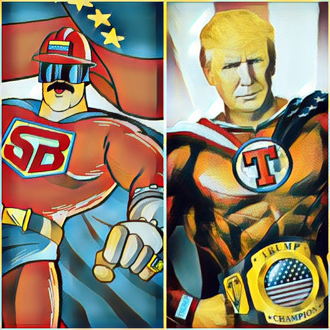 Super Trump Vs Super Bigote