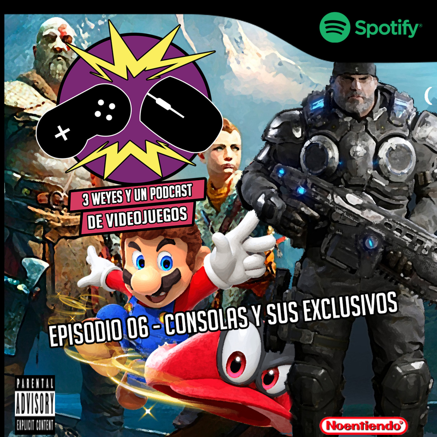 3 weyes y un podcast de videojuegos