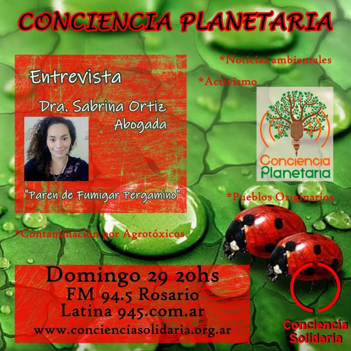 #ConcienciaPlanetaria! 29-11-2020 episode artwork