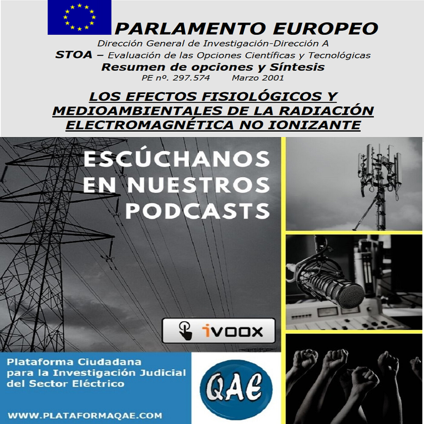 Informe STOA: el Parlamento Europeo investiga la Radiación no ionizante