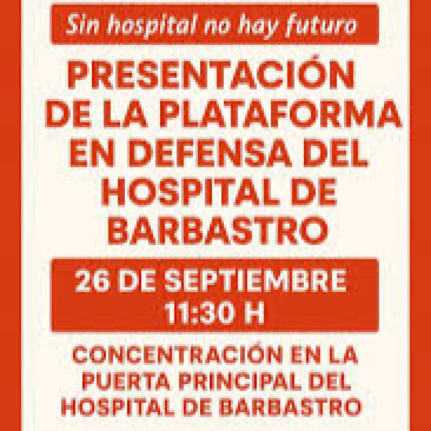 Nace la Plataforma en Defensa del Hospital de Barbastro episode artwork