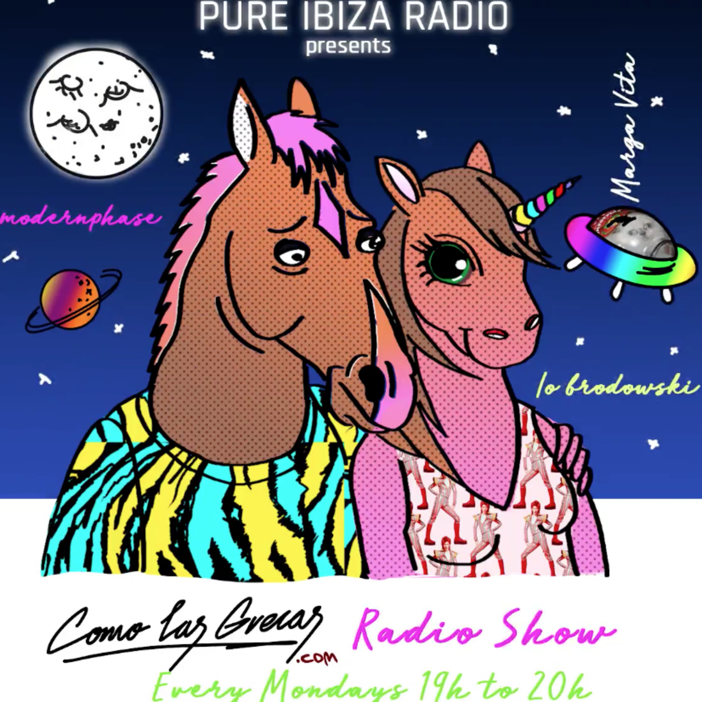 5º Como las Grecas Radio Show - Pure Ibiza Radio - Featured by Io Brodowski - Mixed by Modernphase