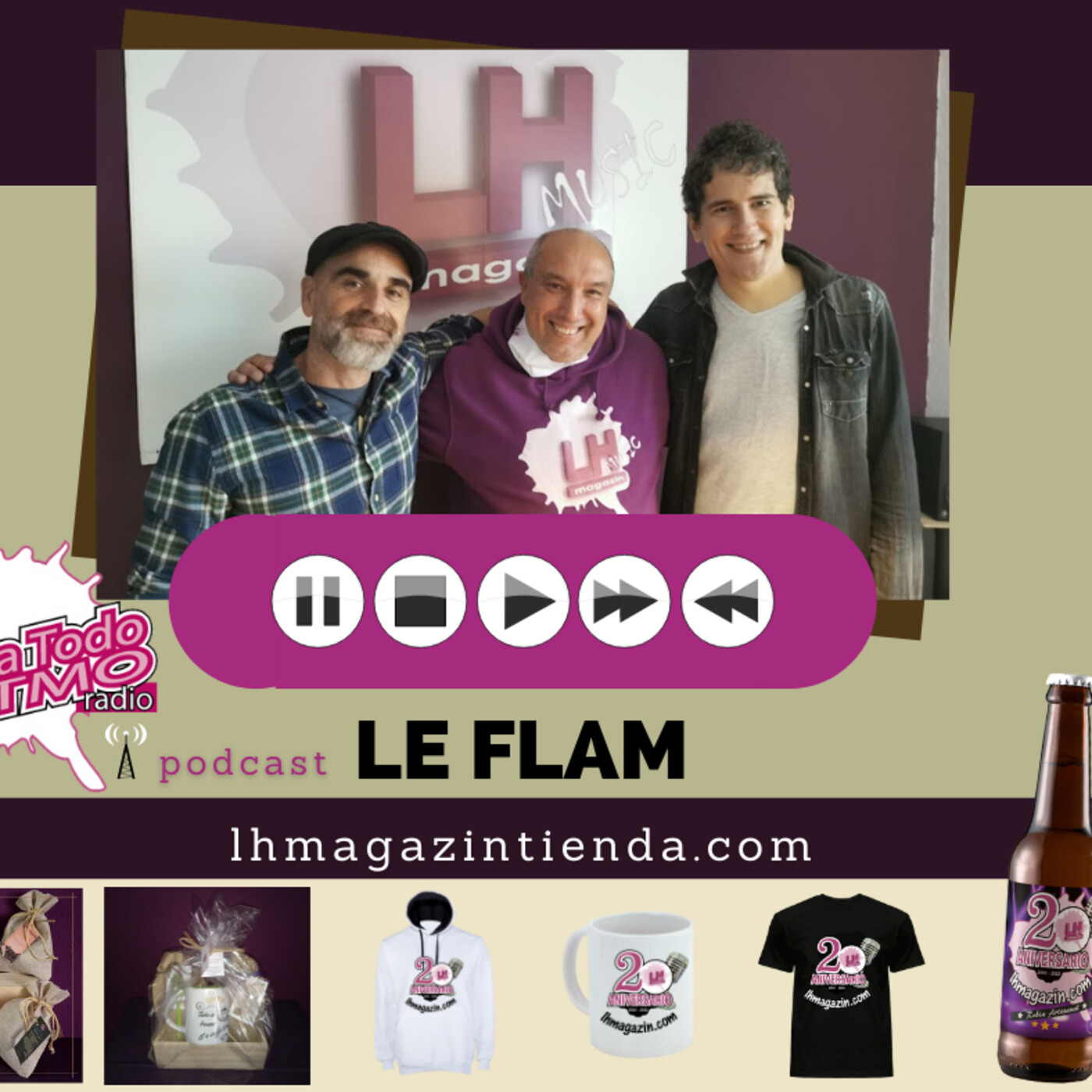 LH a Todo Ritmo - Le Flam estrenan en nuestro programa su nuevo single episode artwork