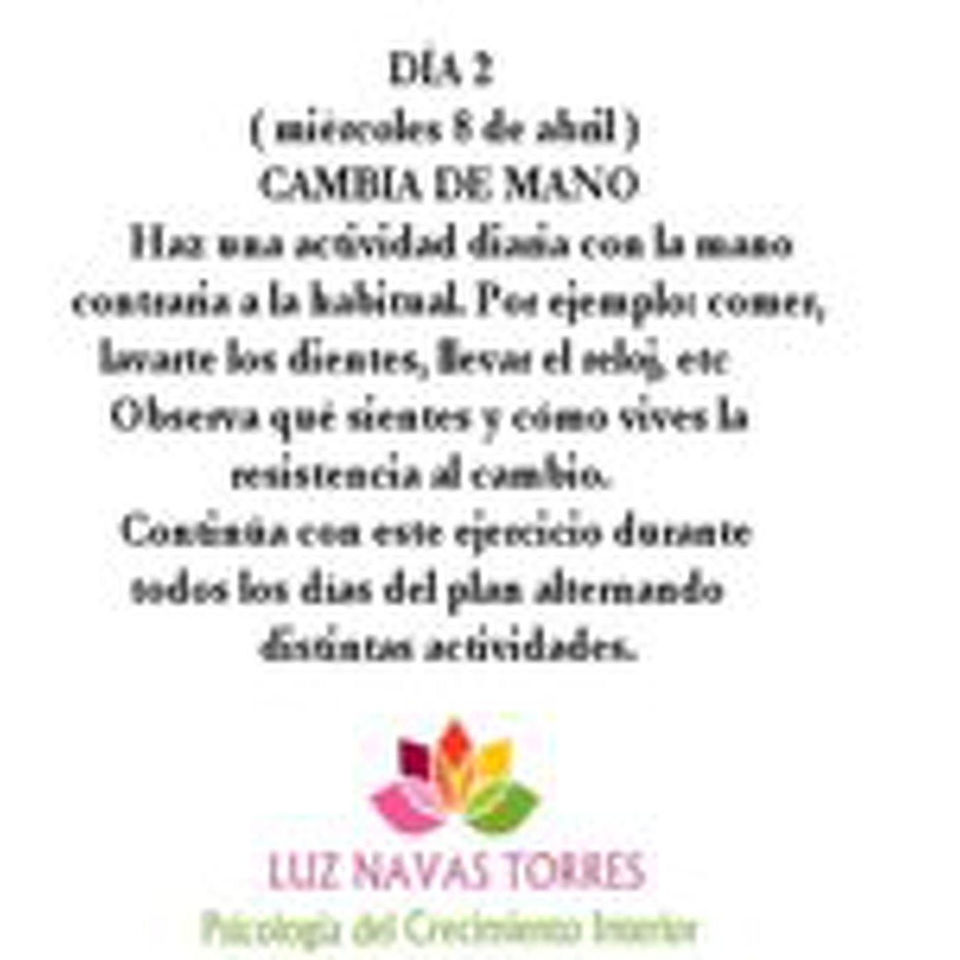 Dia 2 Practicando el Arte de Soltar ( Plan 21 días ) episode artwork