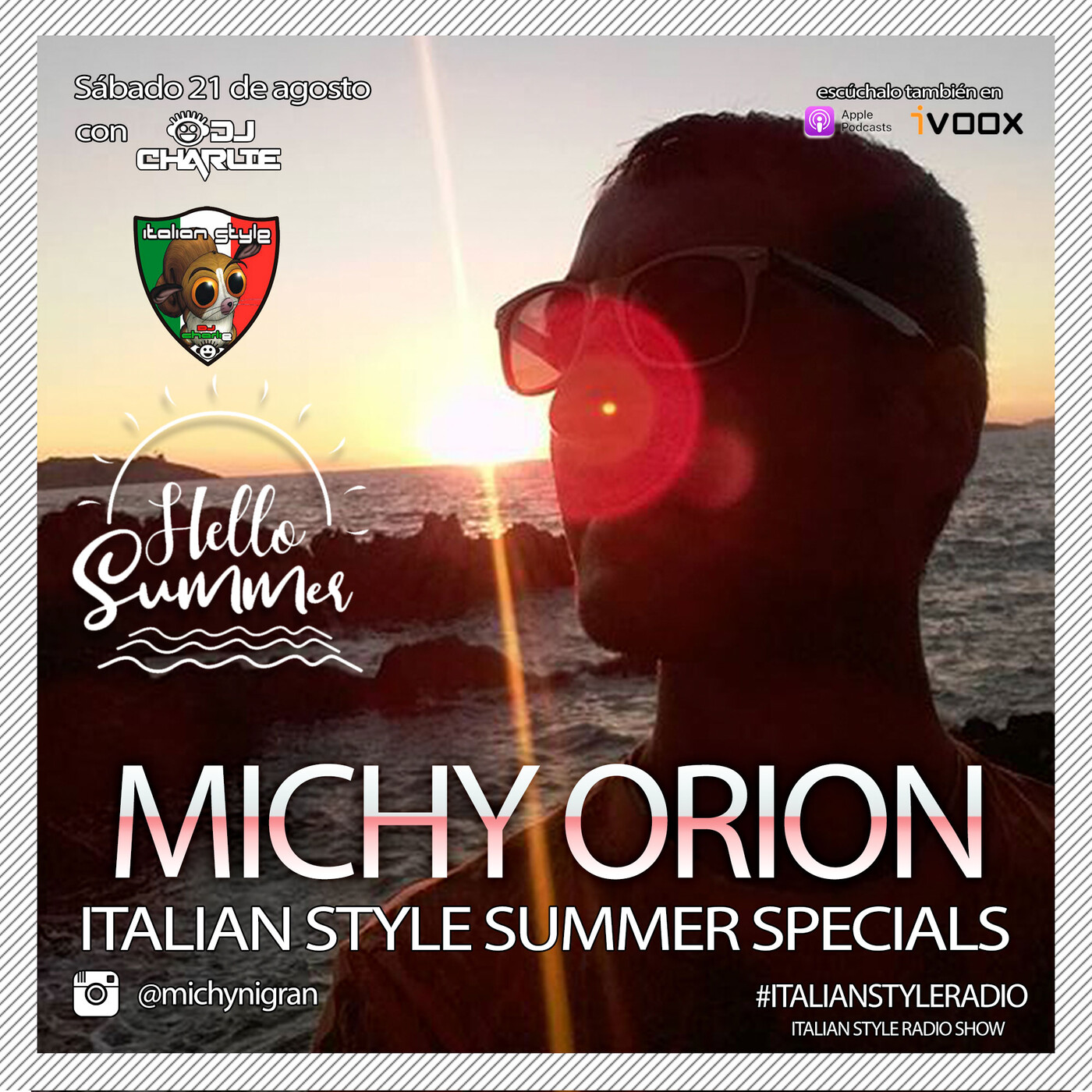 ITALIAN STYLE radio show 791 21-08-2021 episode artwork
