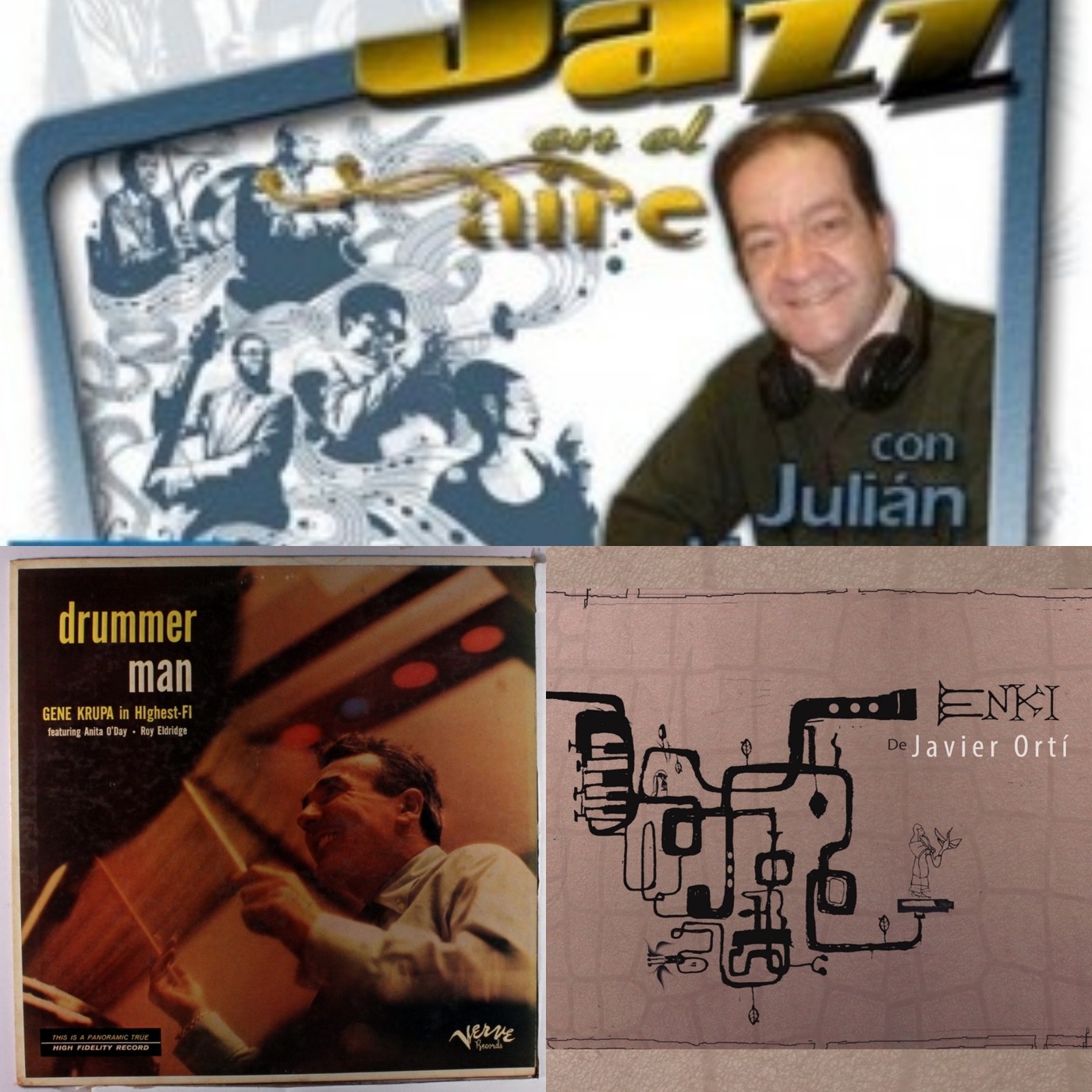 Jazzenelaire prog.nº 542 180115 georgia on my mind-JAZZANIVERSARIO,.GENE KRUPA-DRUMMER MAN.-JAZZACTUALIDAD-JAVIER ORTI Q episode artwork