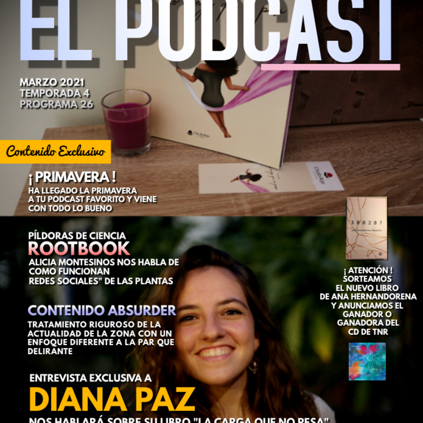 Acero y Vida.4x26.Diana Paz. Libro. Superación. RootBook episode artwork